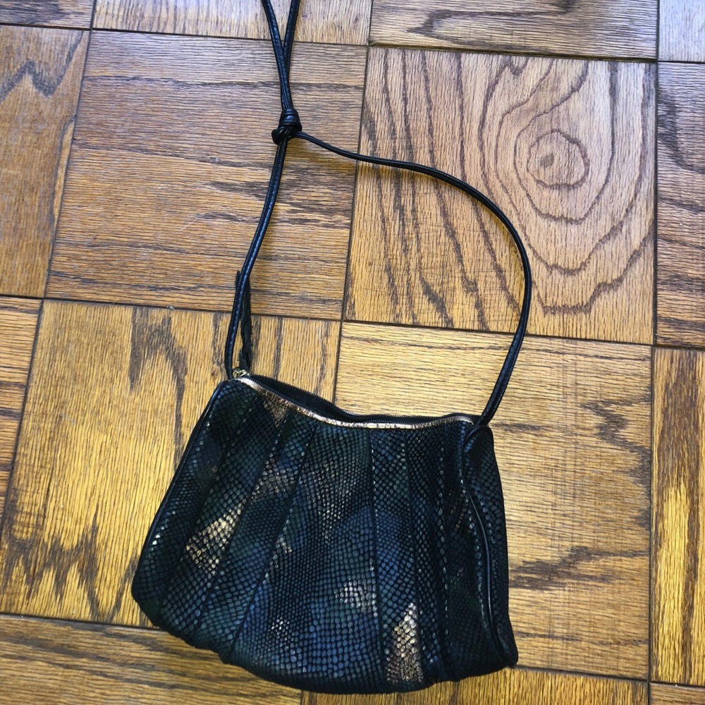 Python Evening Shoulder Bag - image 1